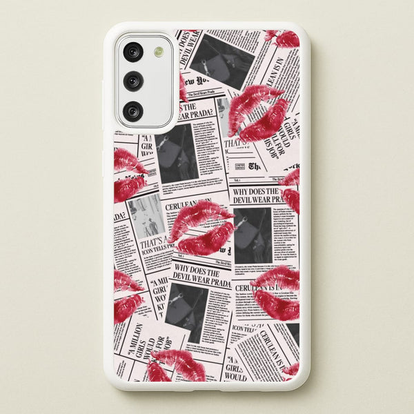 Front Page Kisses Galaxy S20 Case