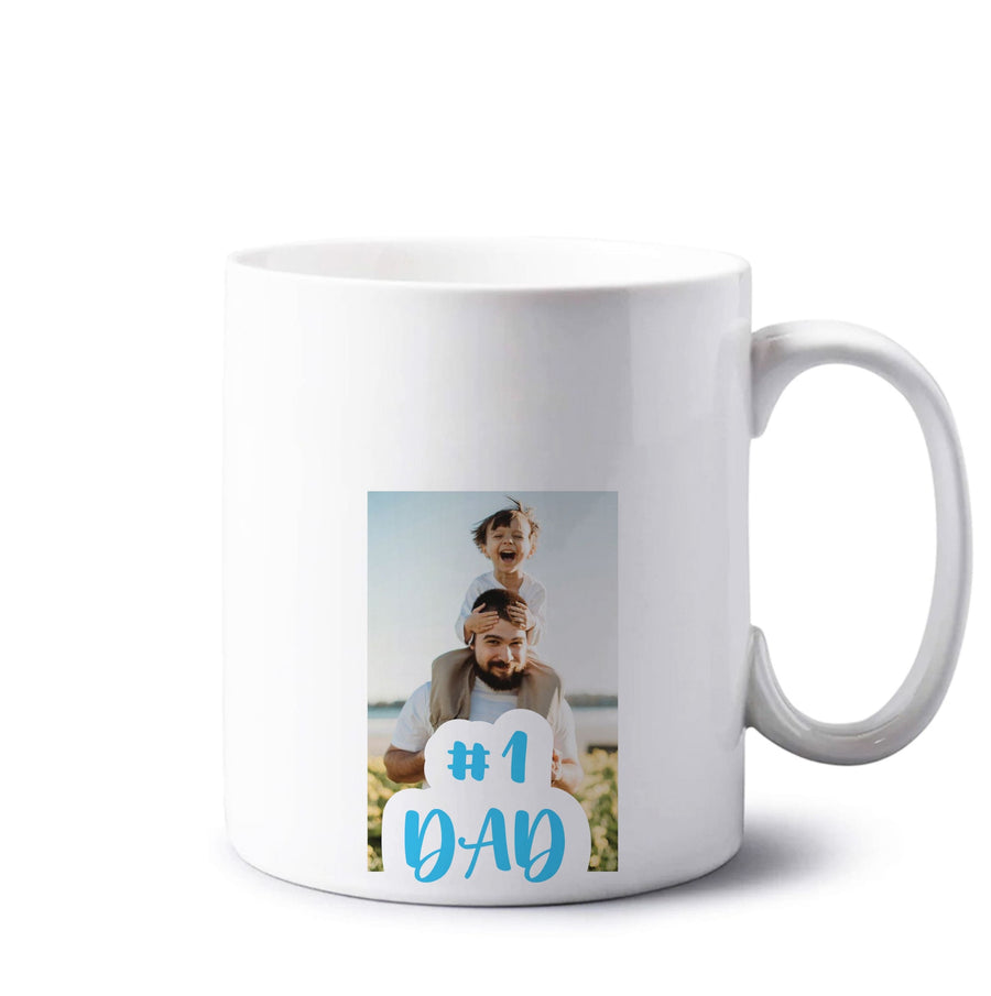 Hashtag 1 Dad - Personalised Father's Day Mug