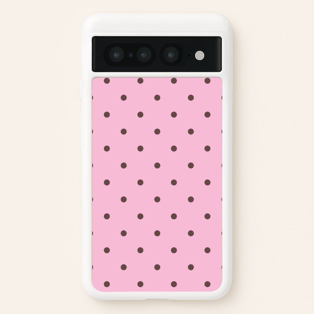 Strawberry Polka Dots Google Pixel 7 Pro Case