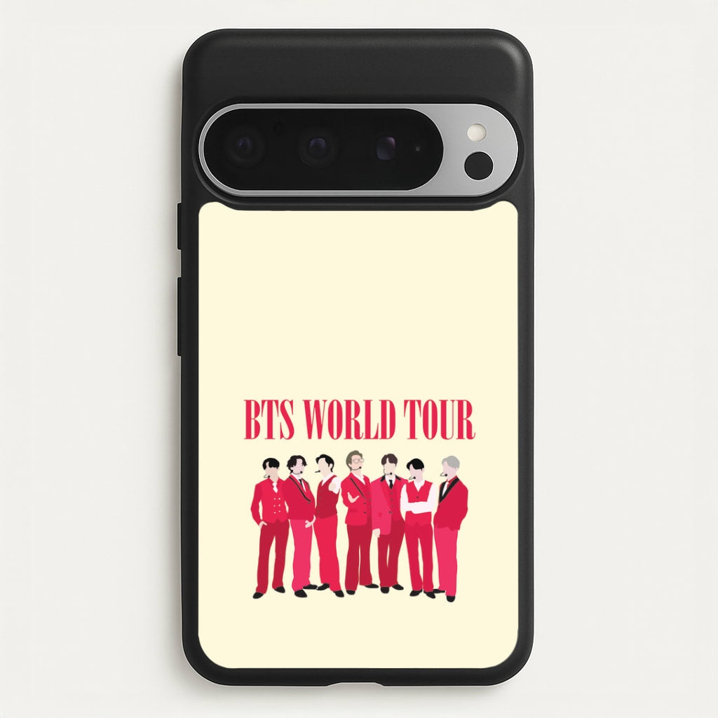 K-Pop Band World Tour 2026 Google Pixel 9 Pro XL Case