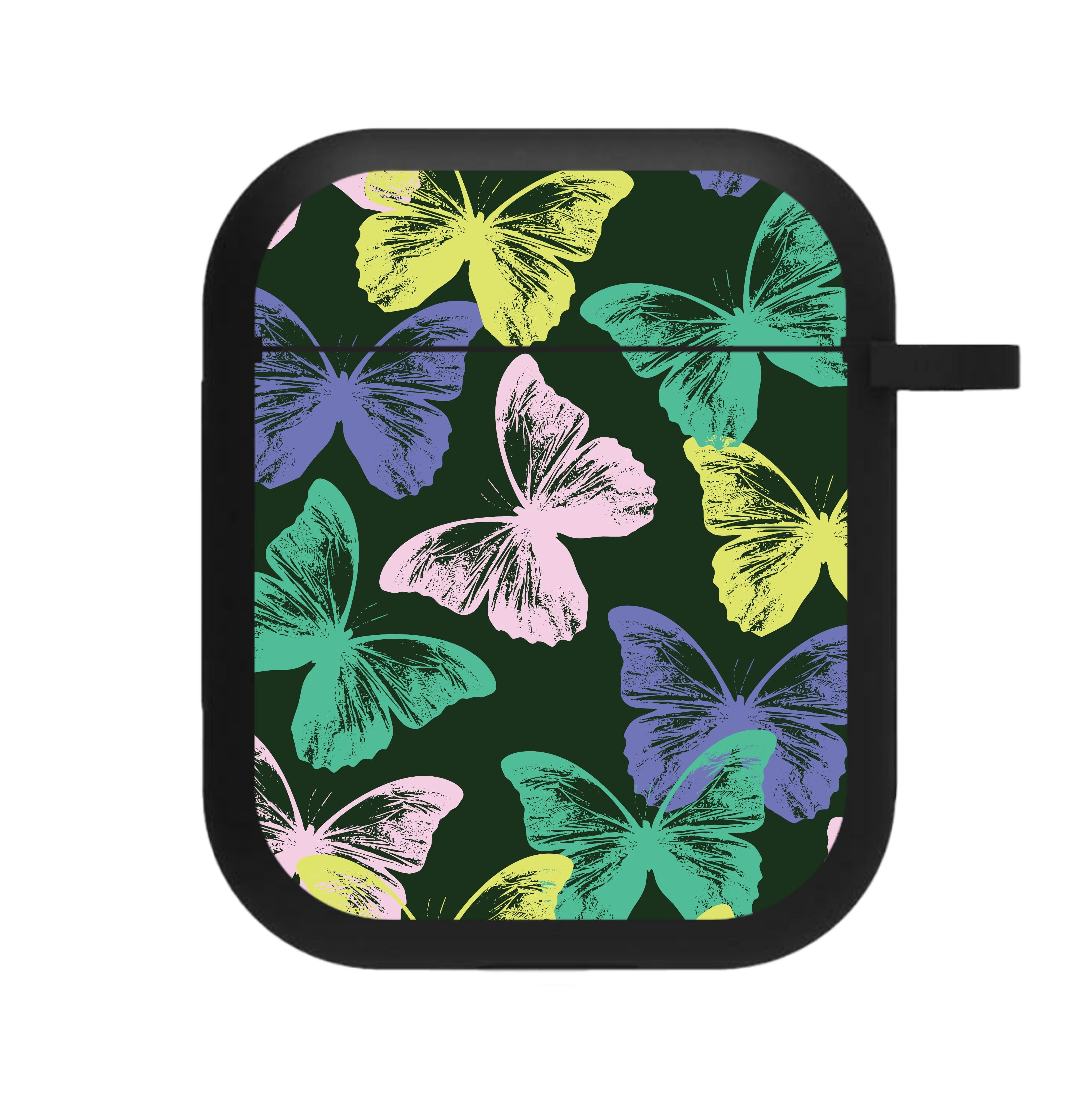 Colourful Butterfly Stamps Pattern AirPods Case