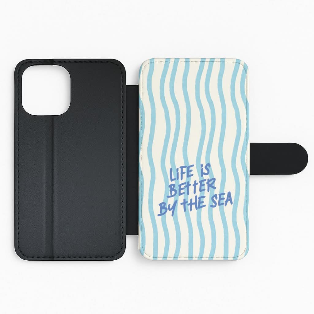 Better By The Sea Flip Phone Case