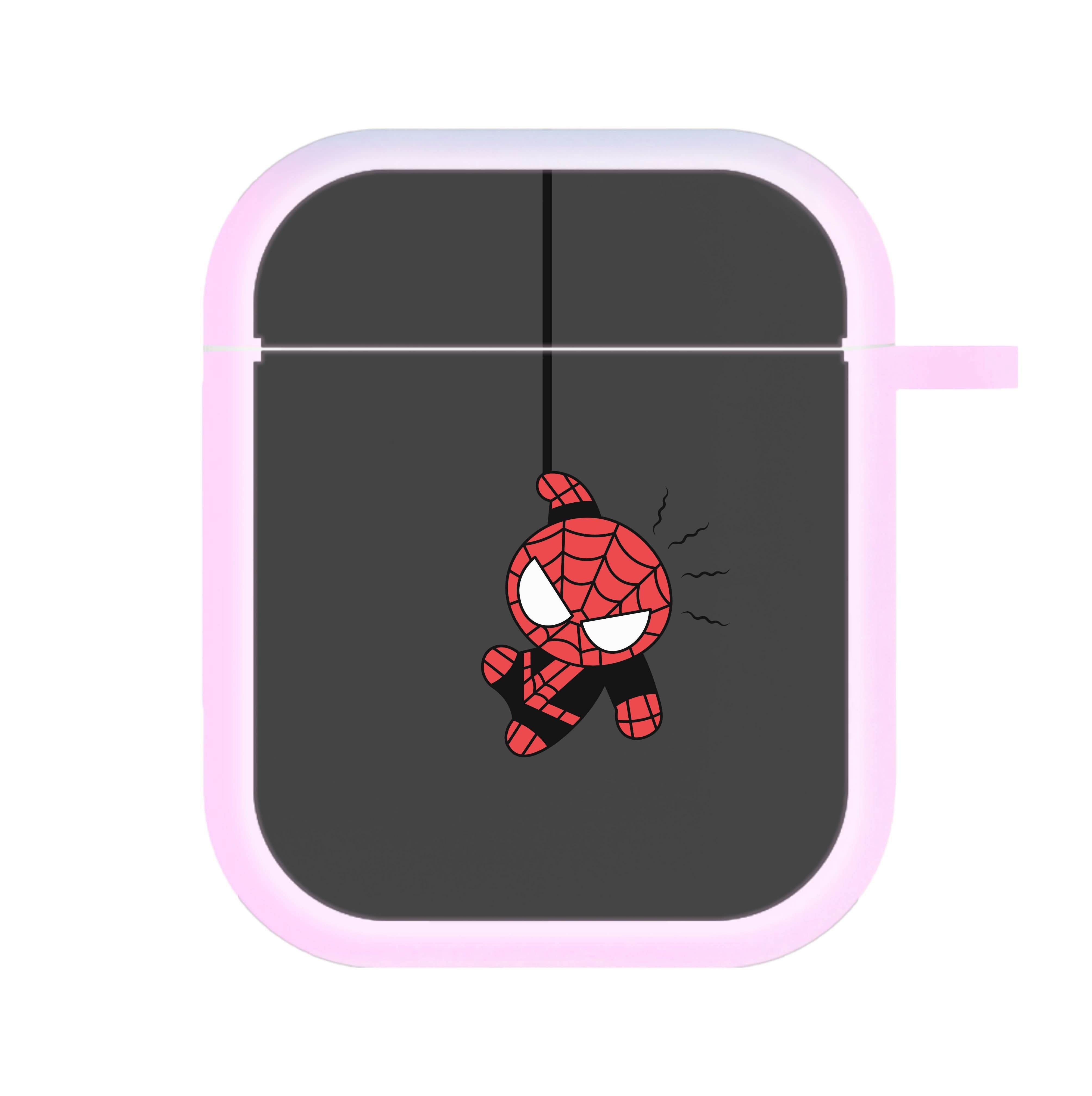 Gray Hanging Spider Hero AirPods Case