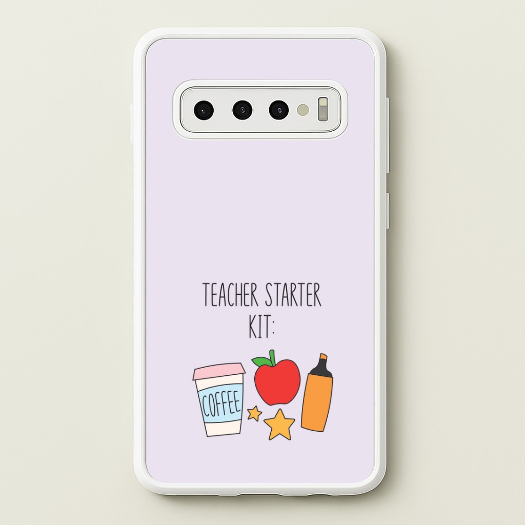 Teacher Starter Kit Galaxy S10 Case