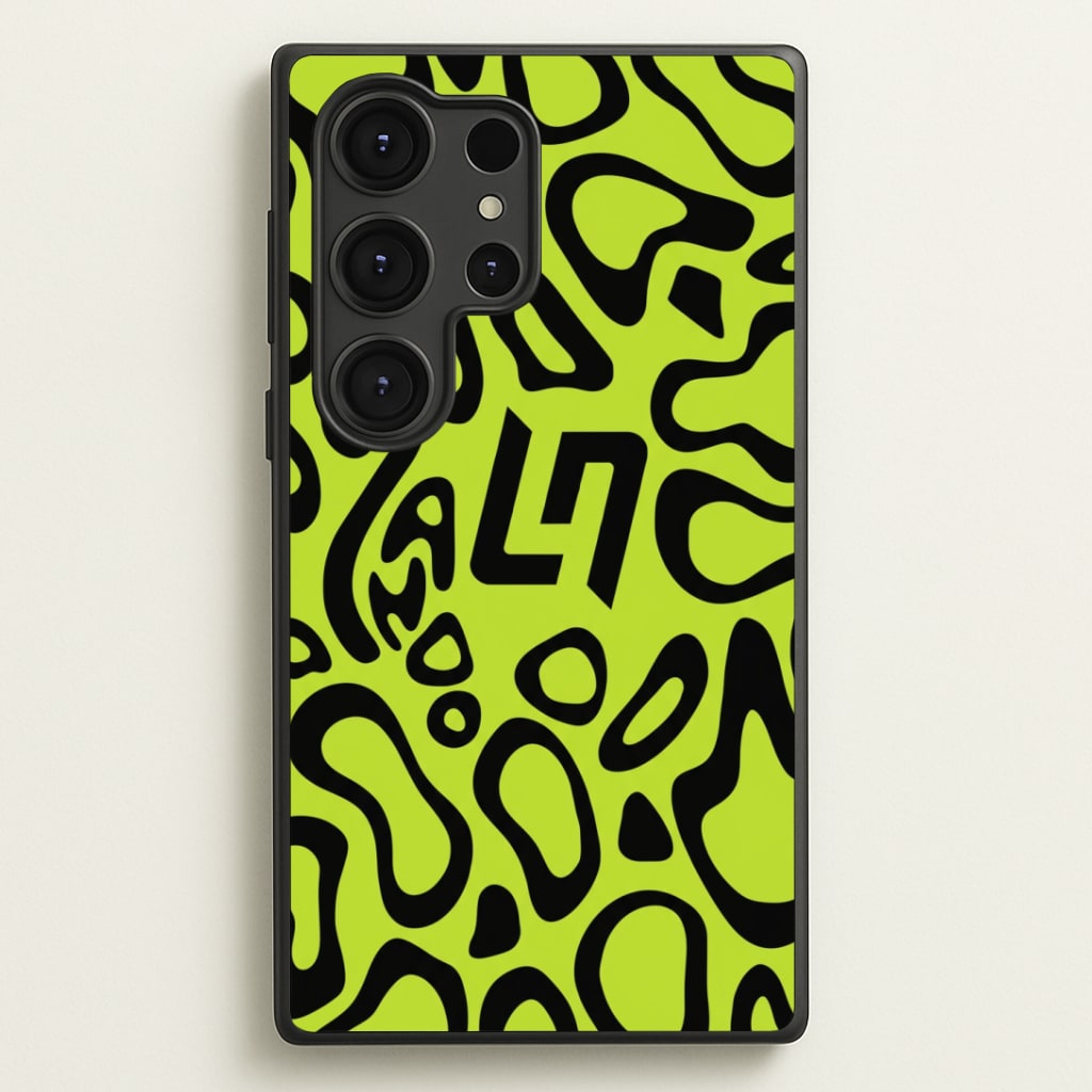 Norris Helmet Pattern Galaxy S25 Ultra Case