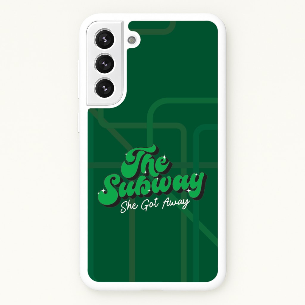 Subway Green Galaxy S22 Case