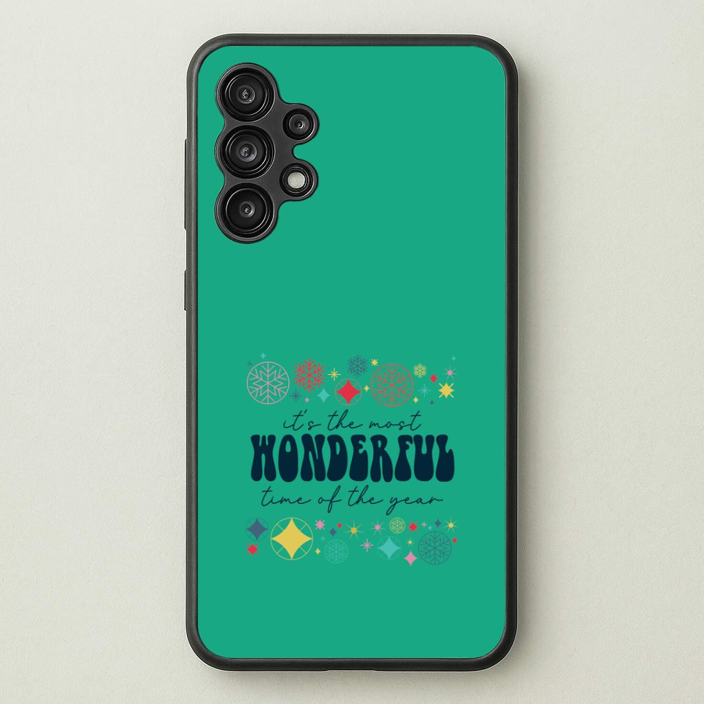 The Most Wonderful Time Of The Year Geometric Galaxy A13 Case