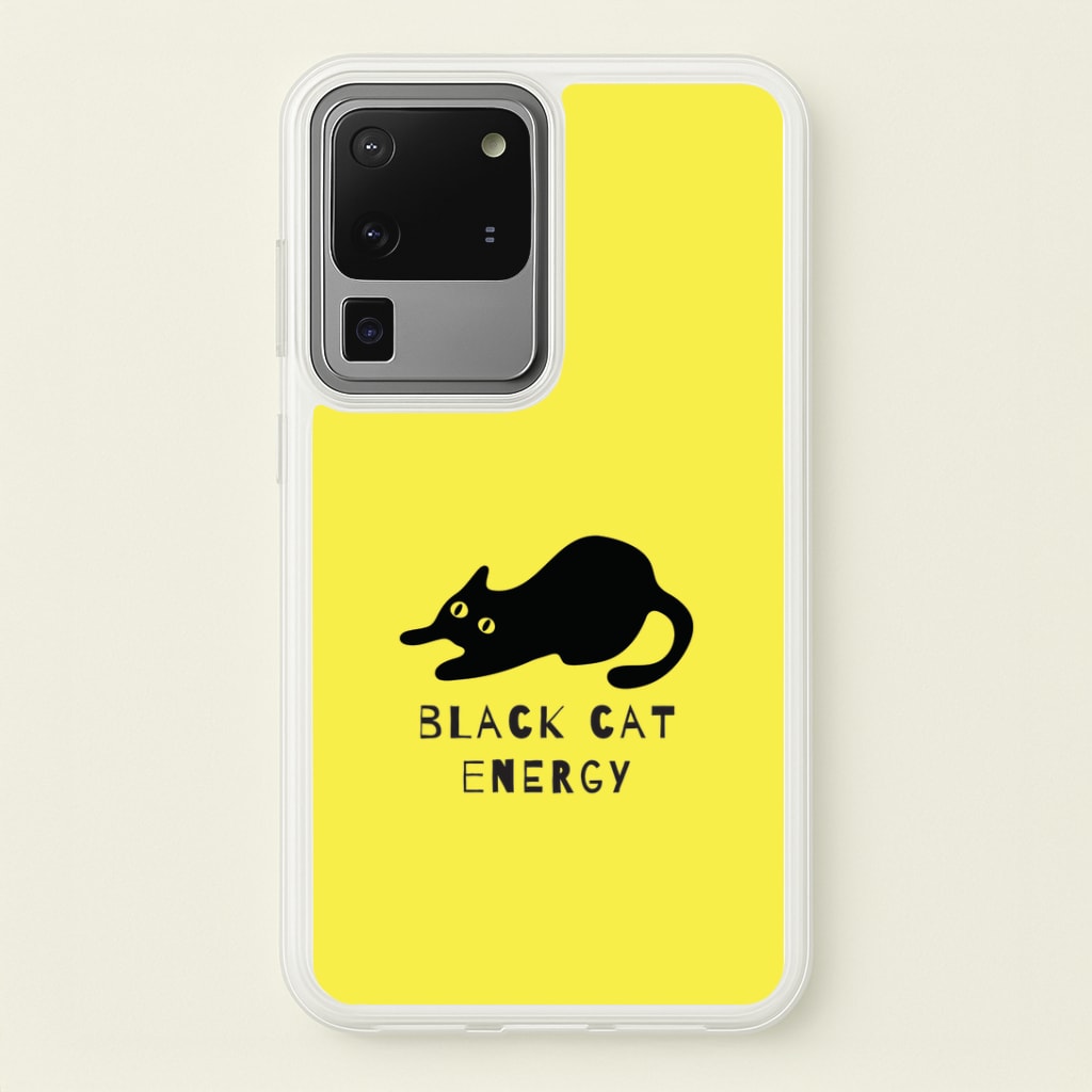 Black Cat Energy Galaxy S20 Ultra Case