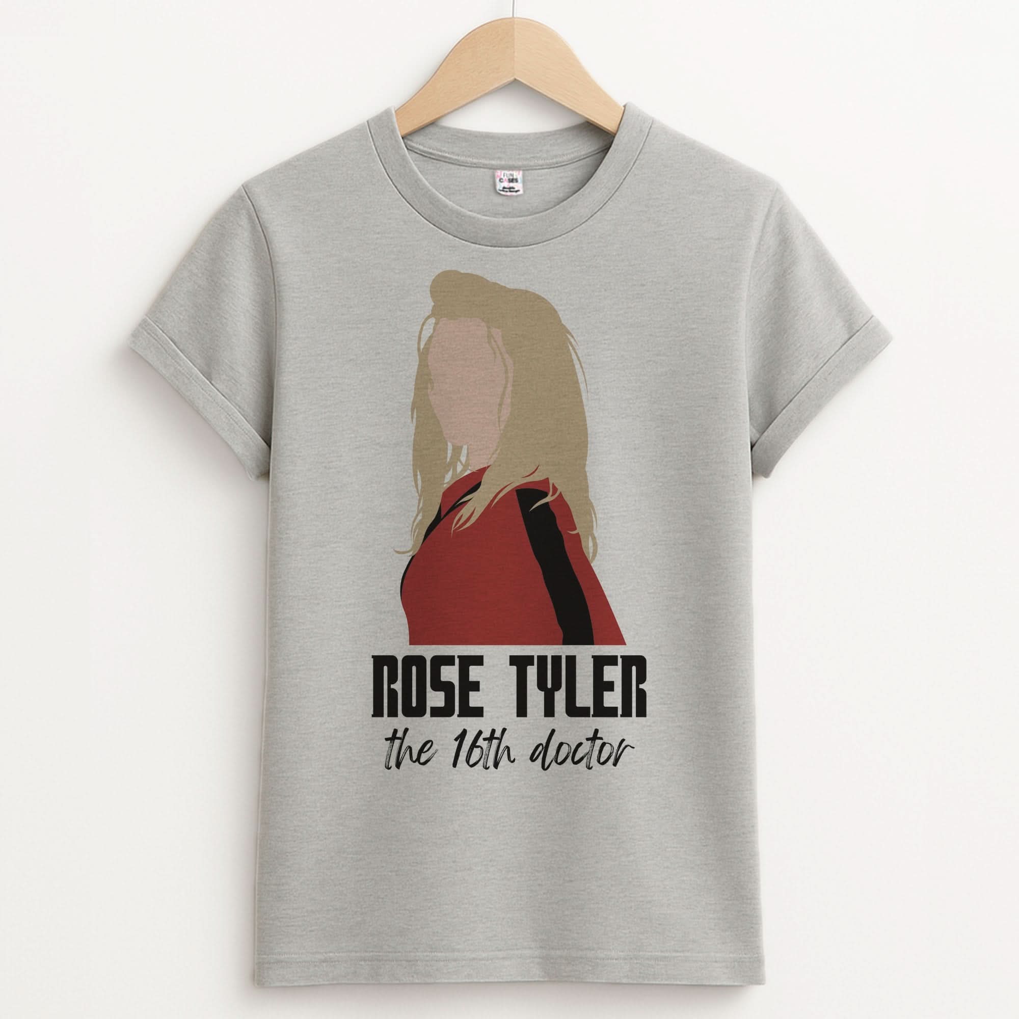 Rose The 16th Doctor Unisex Grey T-Shirt