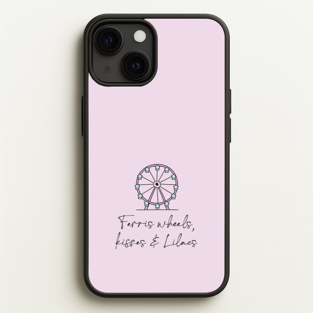 Ferris Wheels, Kisses & Lilacs iPhone 13 Case