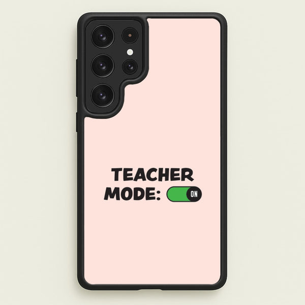 Teacher Mode On Galaxy S22 Ultra Case