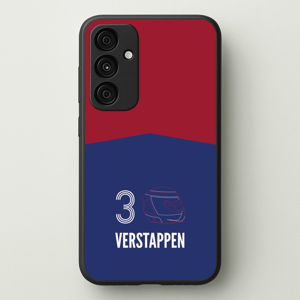 Verstappen Helmet 2026 Galaxy A35 Case