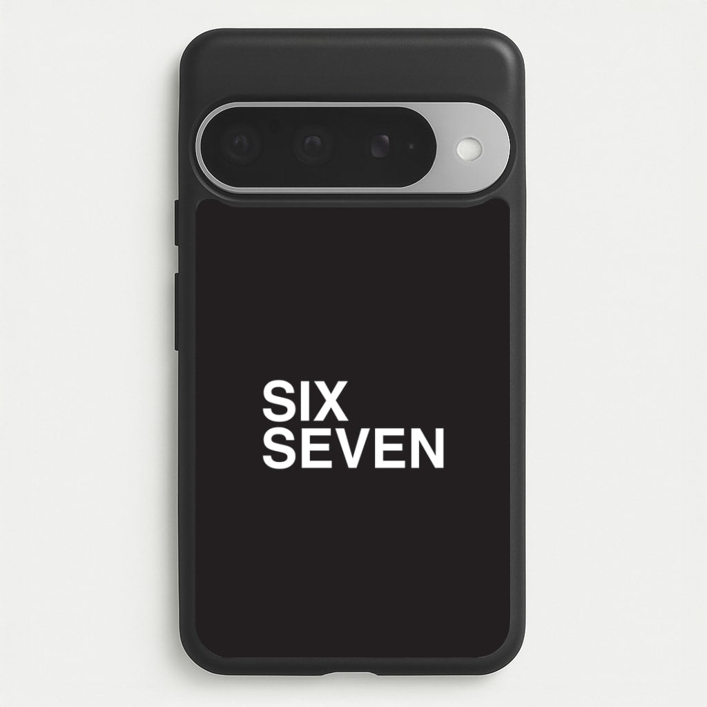 6 7 Black Google Pixel 10 Pro XL Case