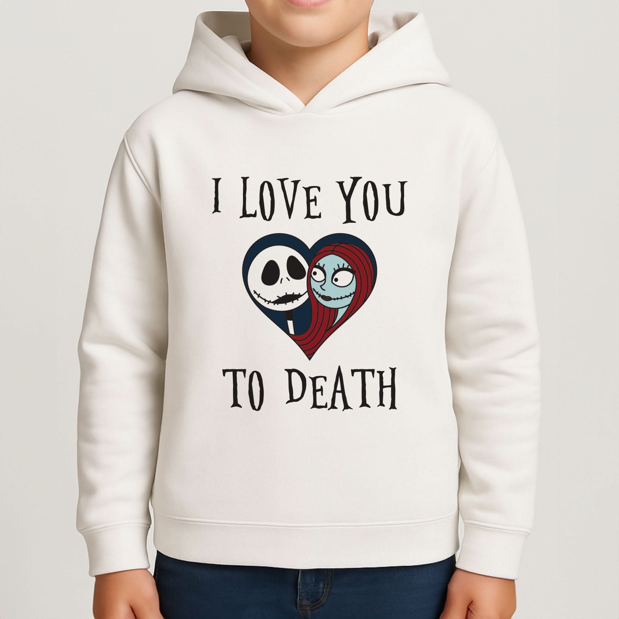 I Love You To Death Heart Boys Hoodie