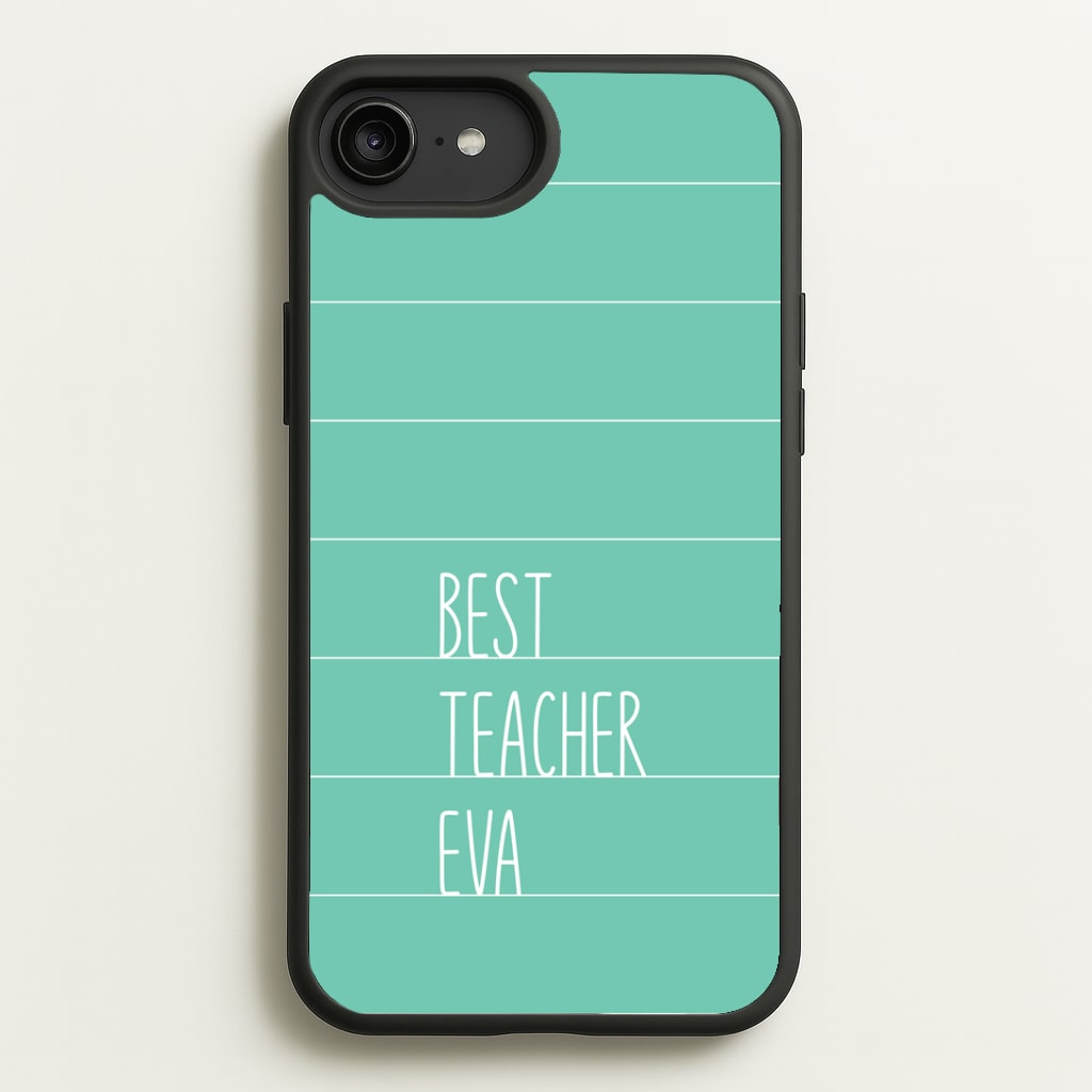 Best Teacher Eva iPhone 6 Plus / 7 Plus / 8 Plus Case