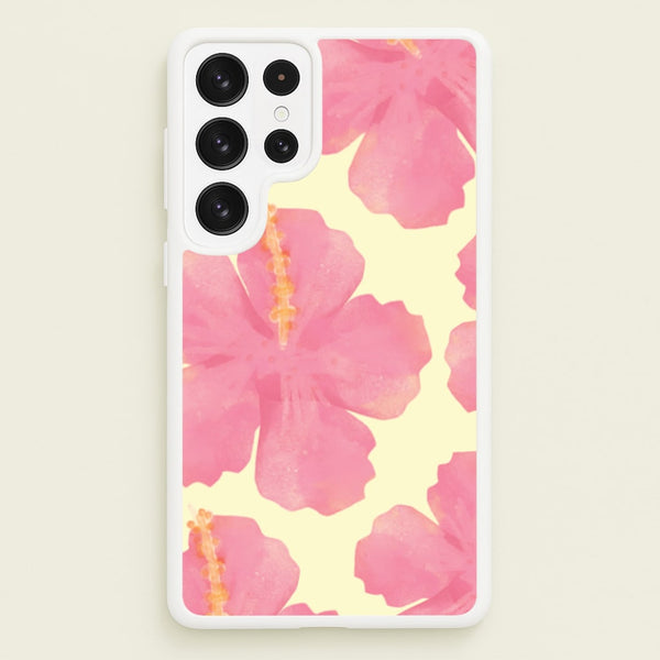 Hibiscus Galaxy S23 Ultra Case