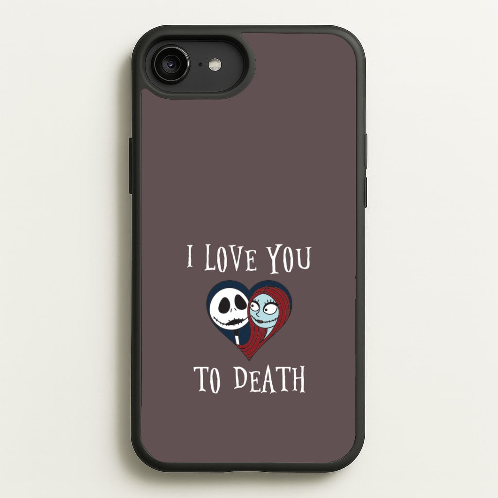 I Love You To Death Heart iPhone 6 Plus / 7 Plus / 8 Plus Case