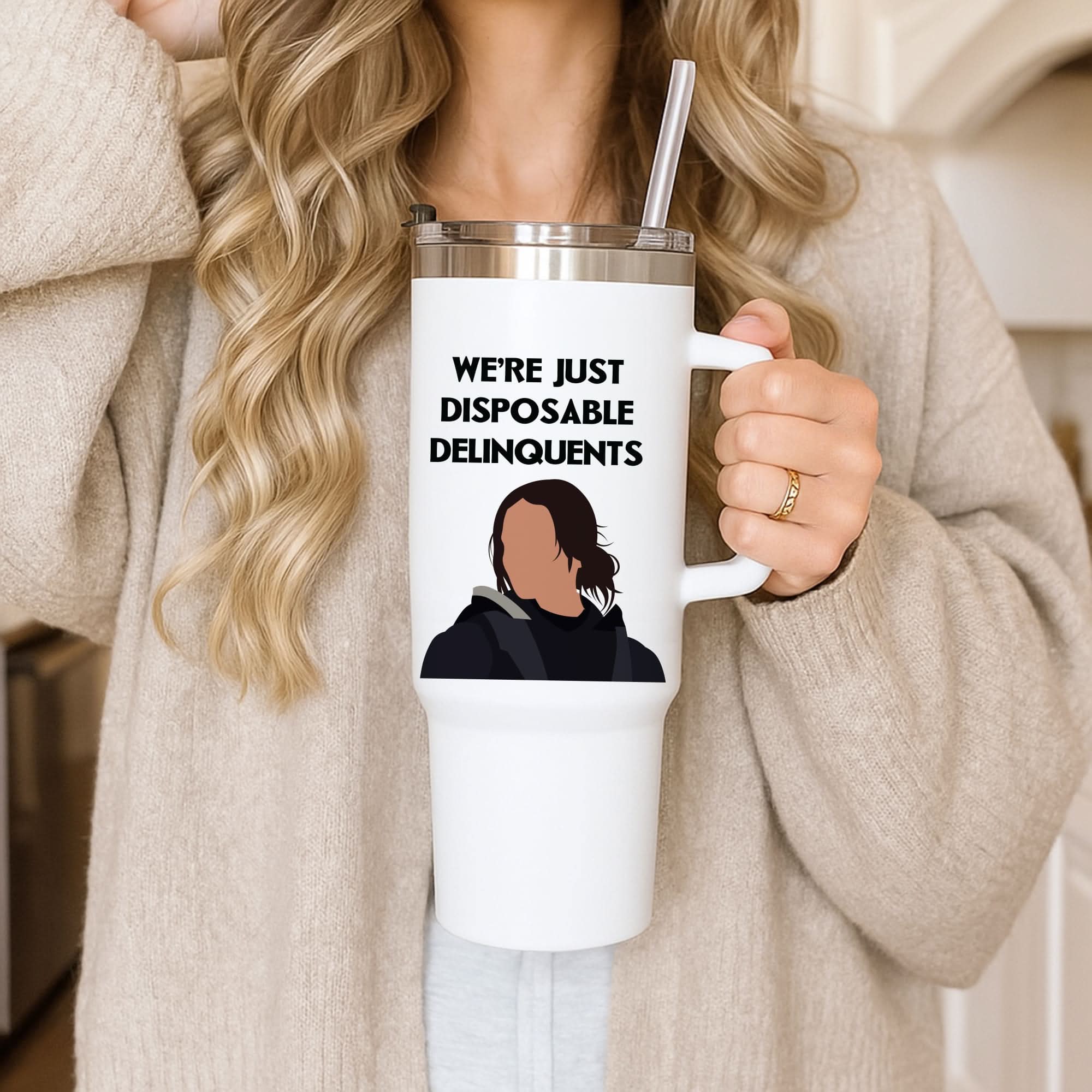 Disposable Delinquents Tumbler
