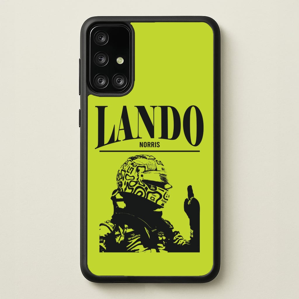 Lando Black And Green Galaxy A71 Case