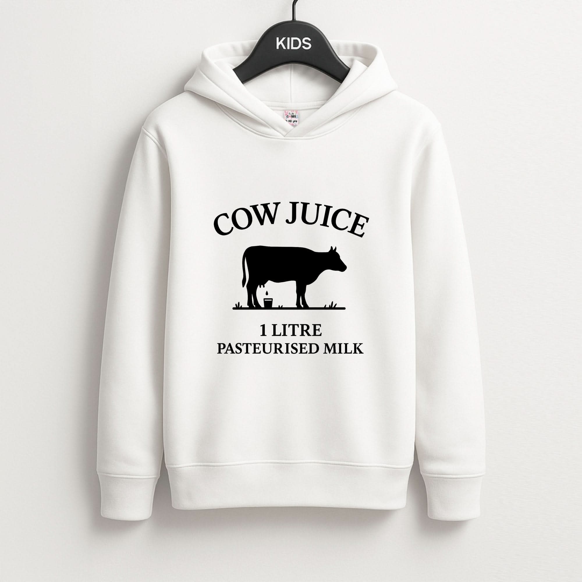 Cow Juice Kids Hoodie