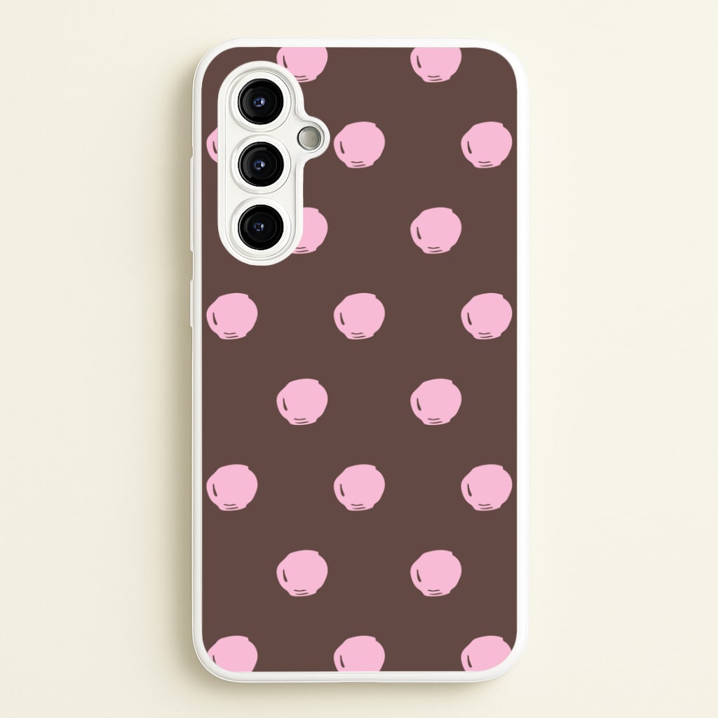 Chocolate & Strawberry Buttons Galaxy A54 Case