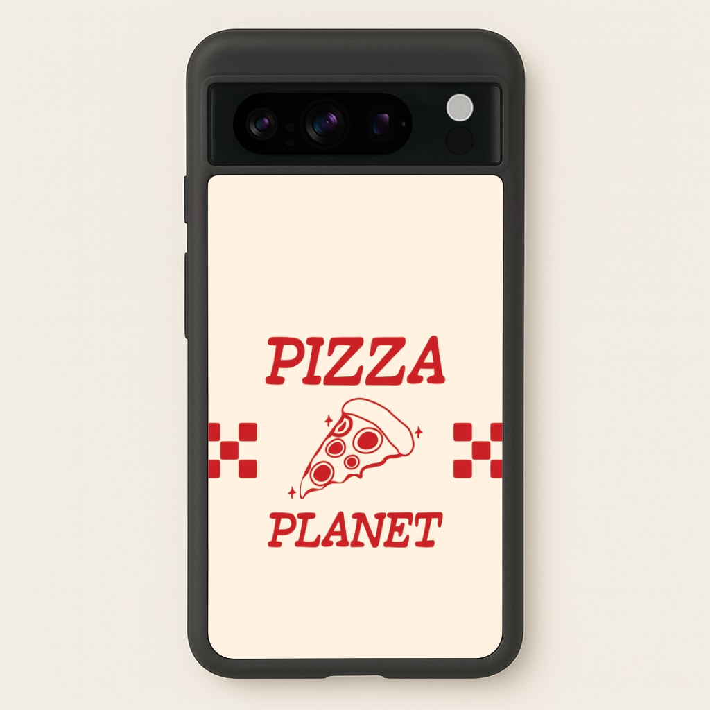 Retro Pizza Planet Google Pixel 8 Pro Case