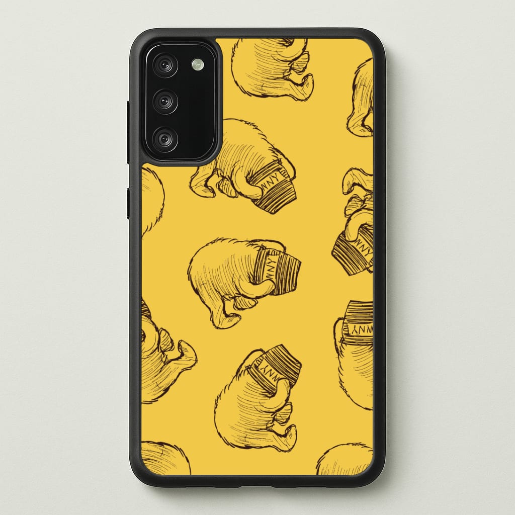 Winnie Honey Pot Pattern Galaxy S20FE Case