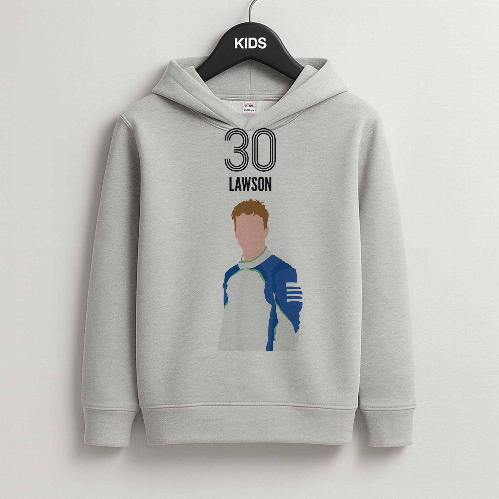 Lawson 2026 Grey Kids Hoodie