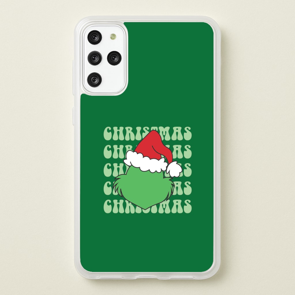 Green Creature Christmas Galaxy S20 Plus Case
