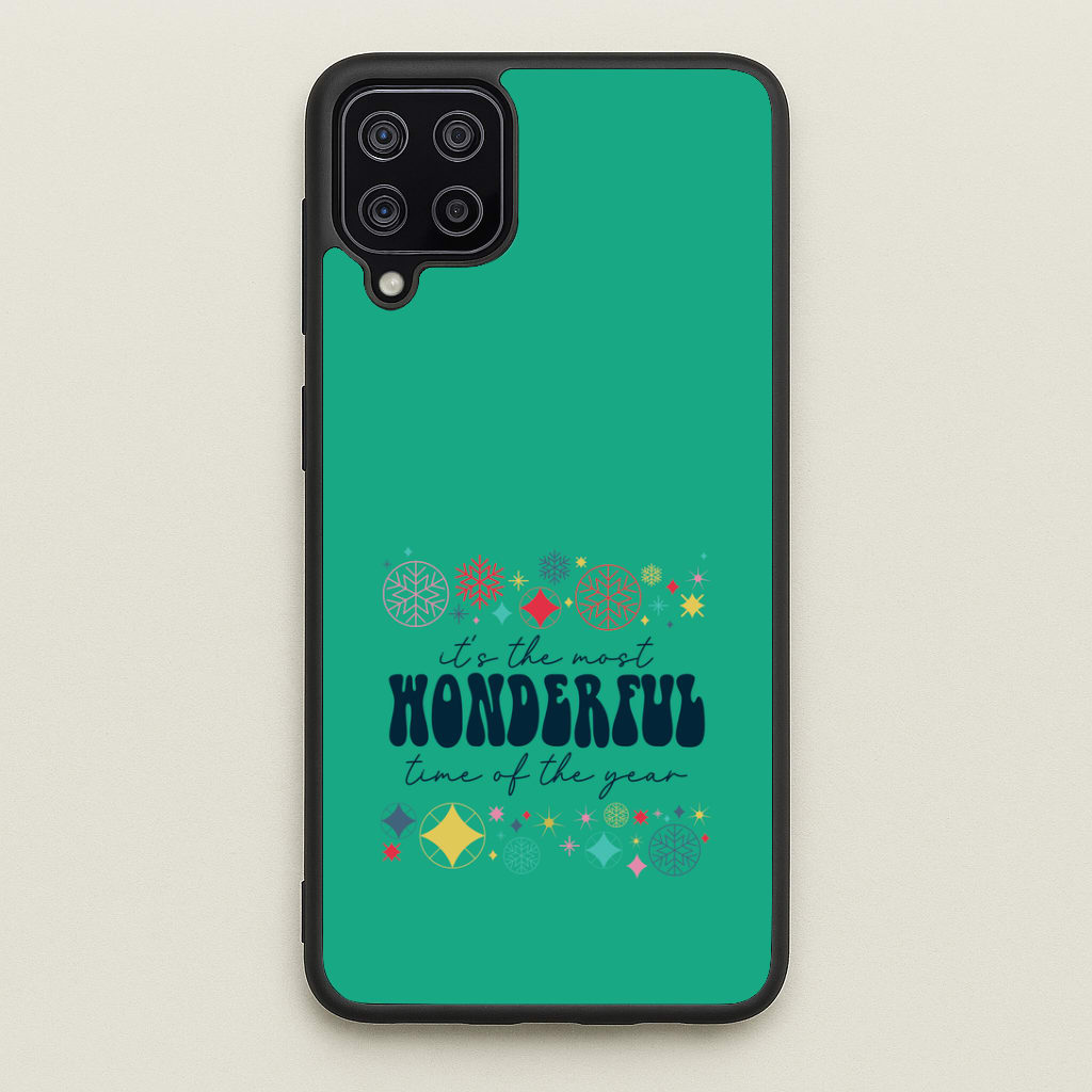 The Most Wonderful Time Of The Year Geometric Galaxy A12 Case