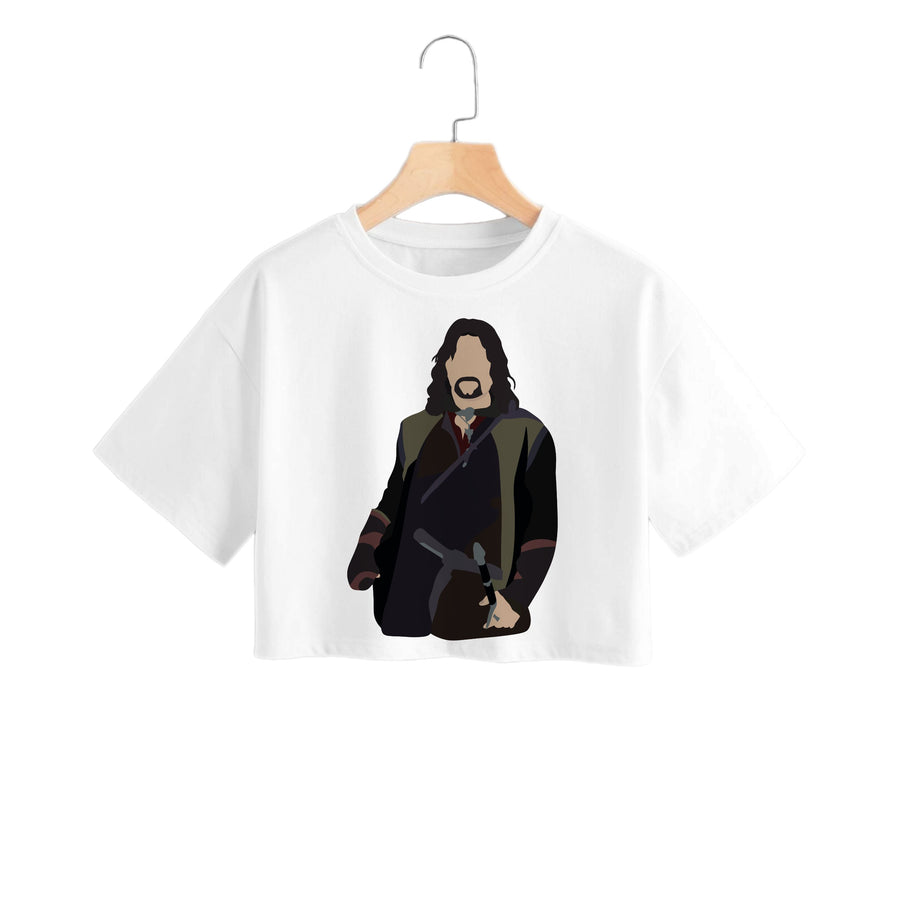 Aragorn - Lord Of The Rings Crop Top