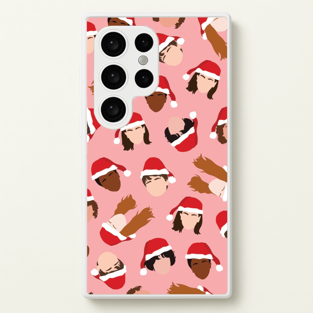 Christmas Stranger Crew Pattern Galaxy S24 Ultra Case
