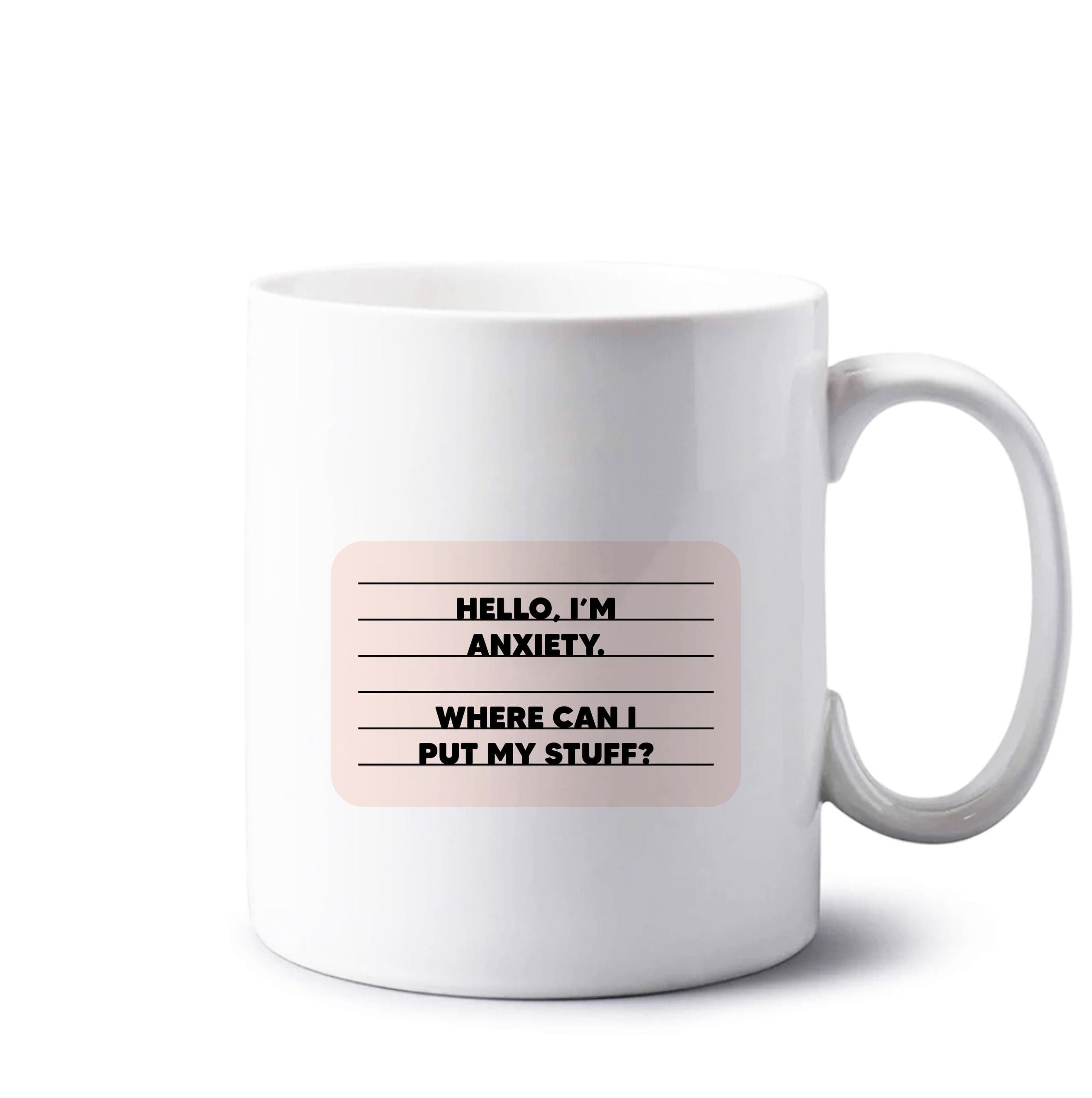 Hello I'm Anxiety - Inside Out Mug