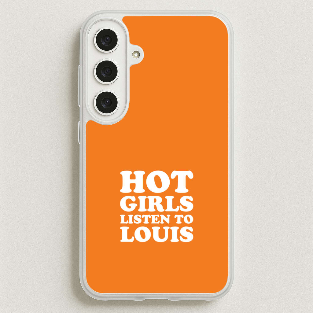 Hot Girls Listen To Louis Galaxy S25FE Case