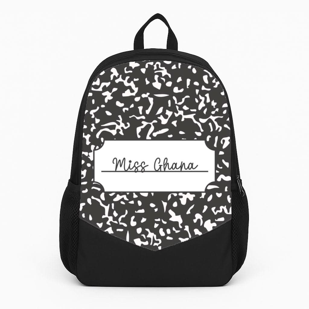 Personalised School Notebook Backpack