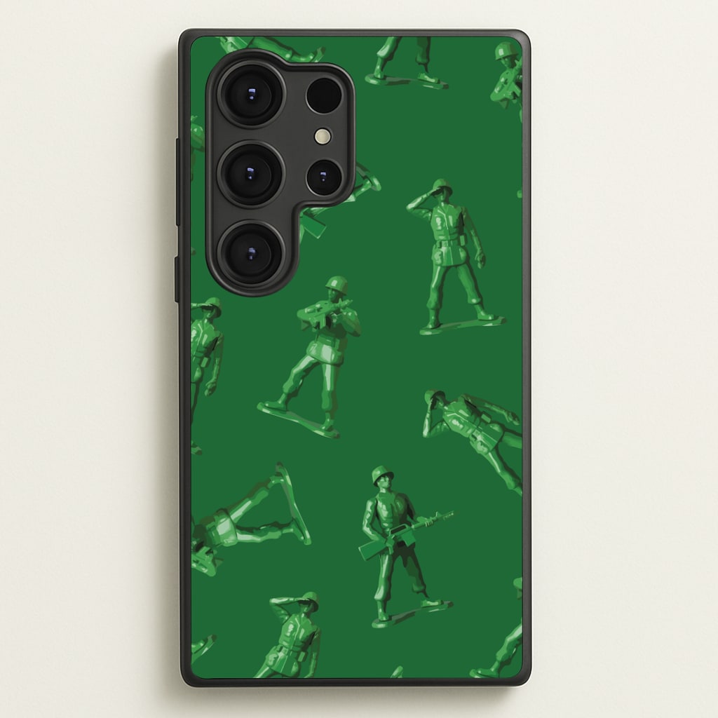 Toy Army Soldier Pattern Galaxy S25 Ultra Case