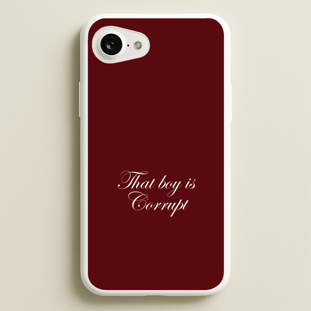 That Boy Is Corrupt iPhone 16e Case