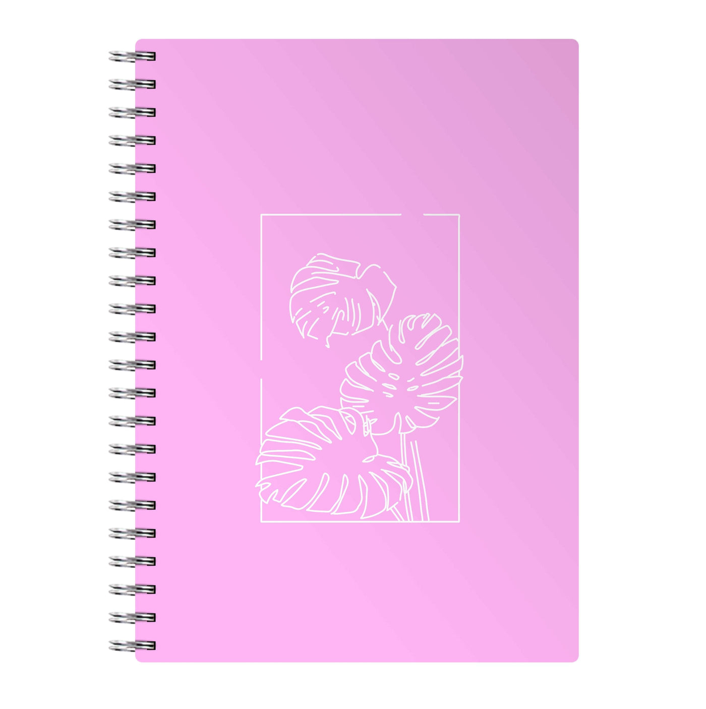 Pink Leaf - Foliage Notebook