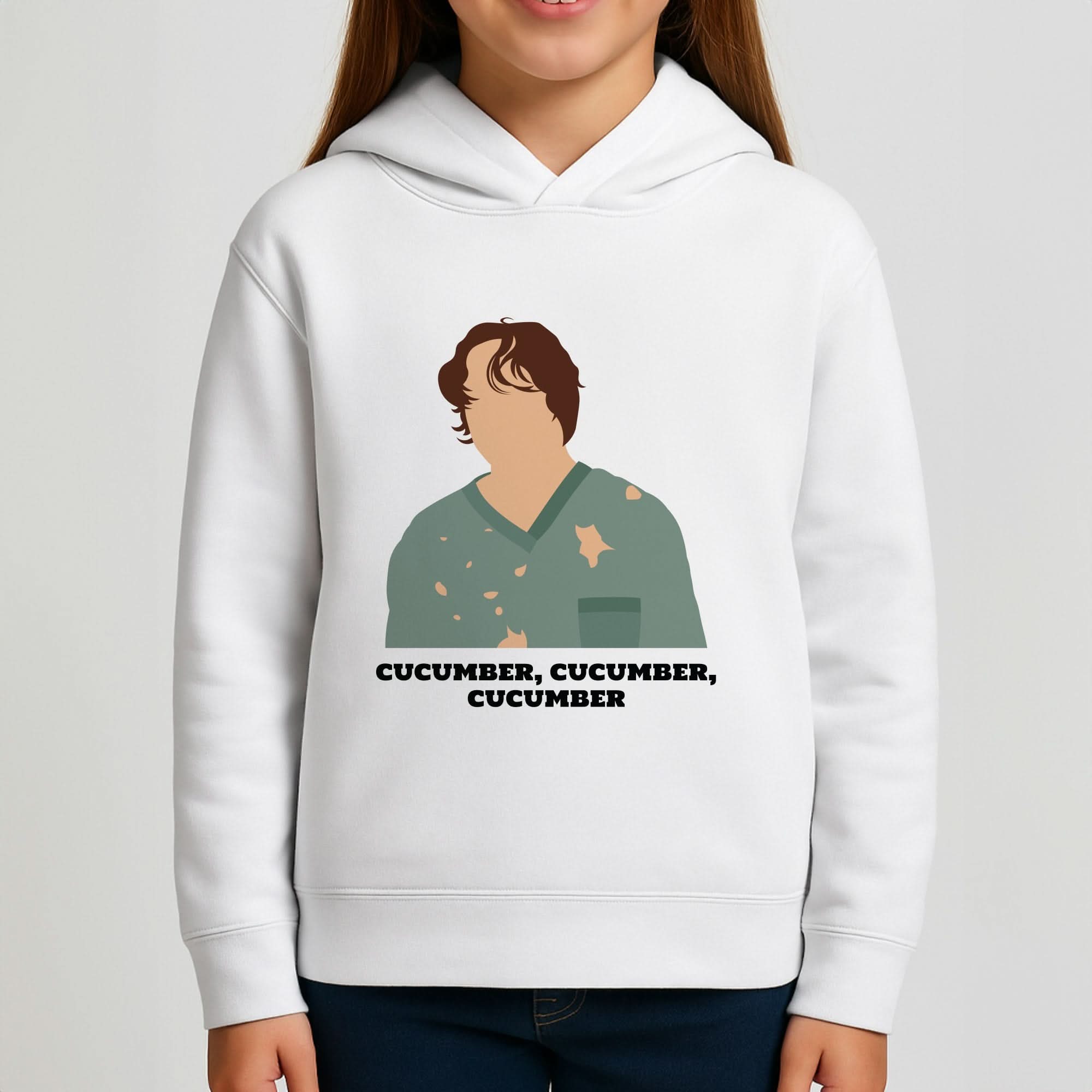Cucumber, Cucumber, Cucumber Girls Hoodie