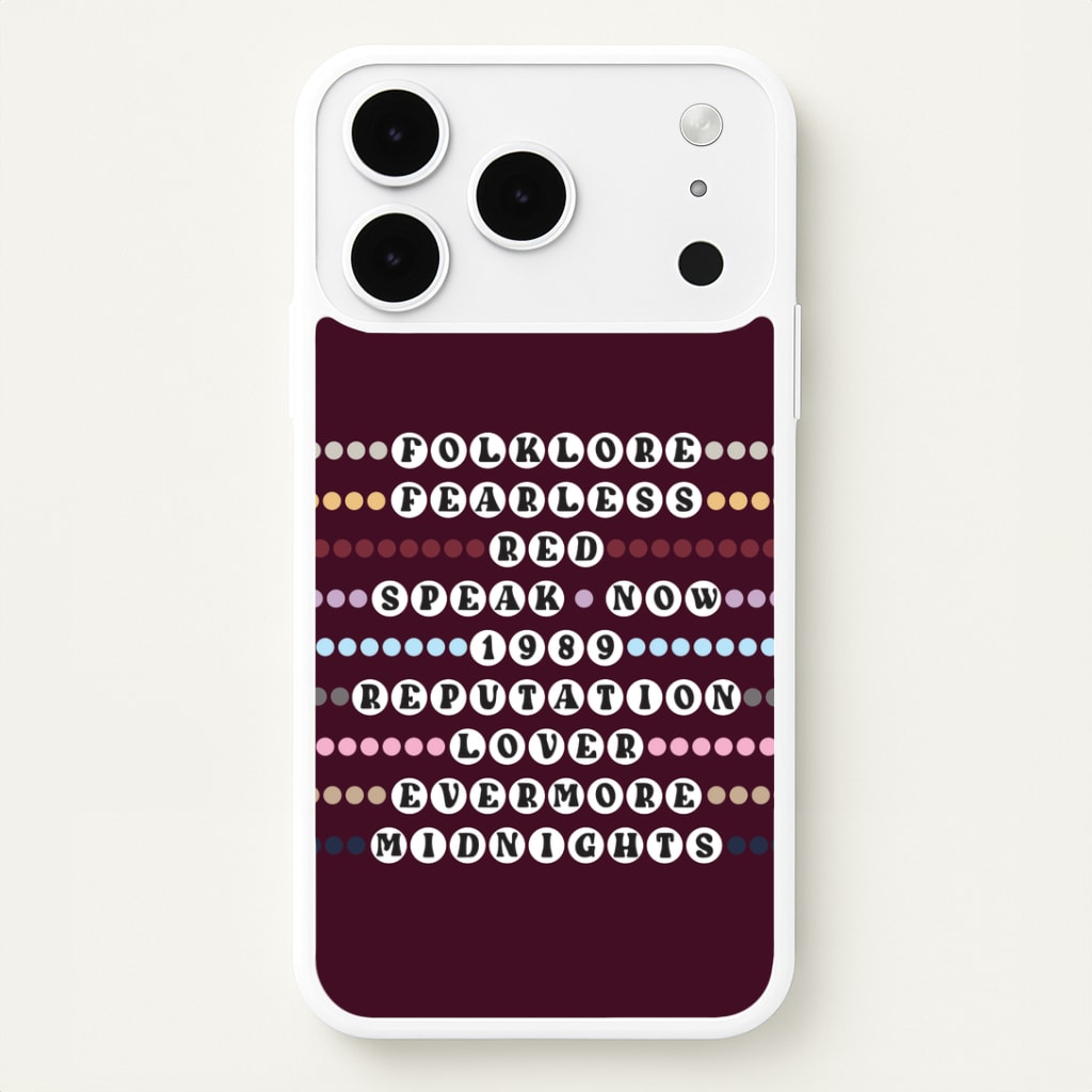 Concert Bracelets iPhone 17 Pro Case