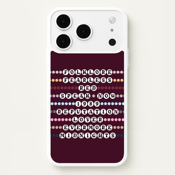 Concert Bracelets iPhone 17 Pro Max Case