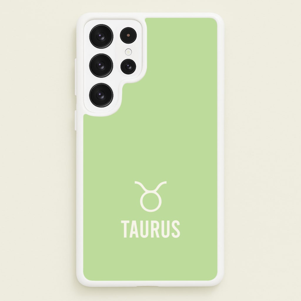 Taurus Pastel Zodiac Galaxy S22 Ultra Case