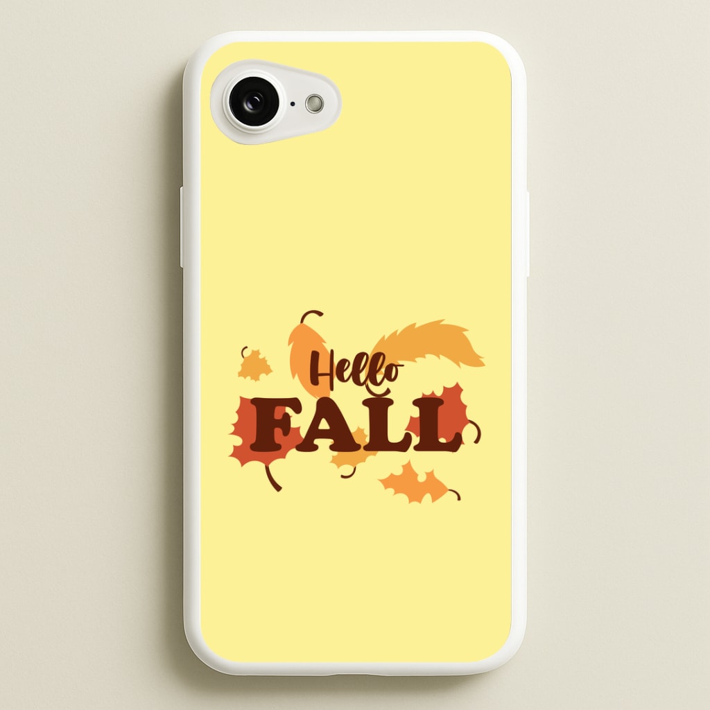 Hello Fall iPhone 16e Case