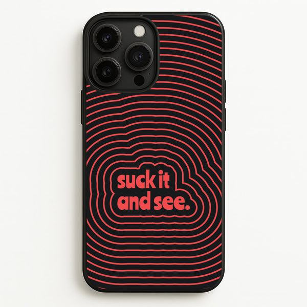Suck It And See Psychedelic iPhone 13 Pro Case