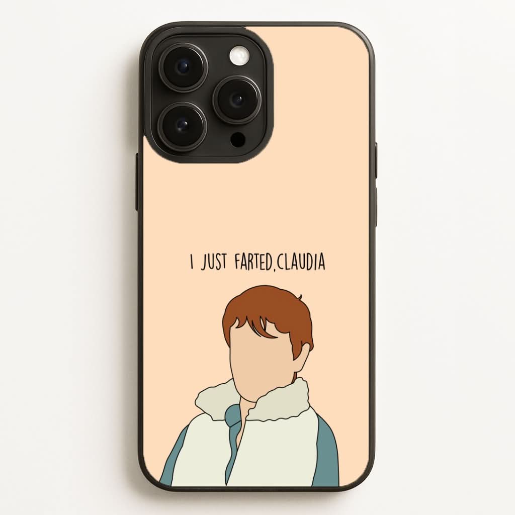 I Just Farted, Claudia Phone Case for Apple iPhone, Samsung Galaxy, Huawei and Google Pixel