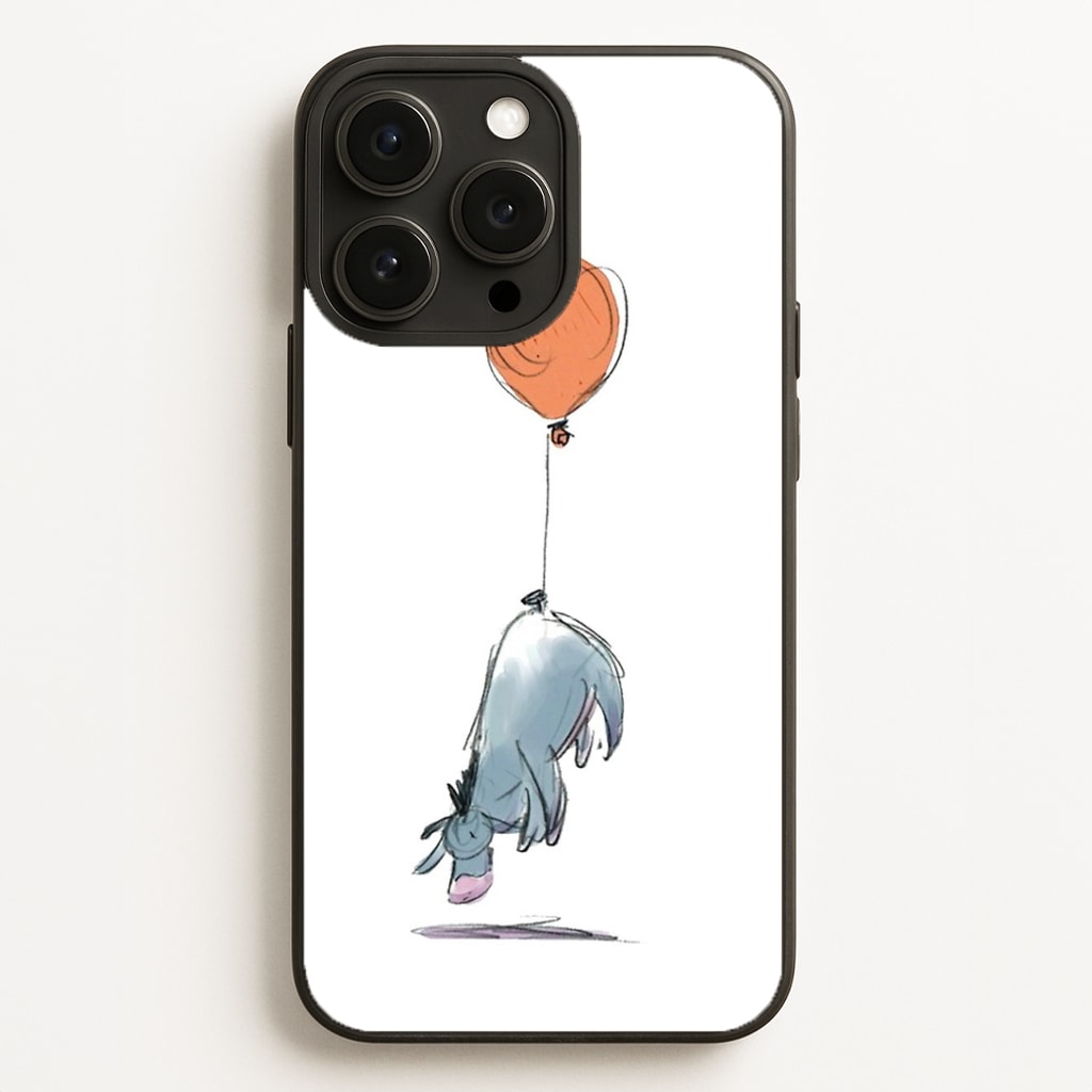 Donkey And His Balloon Phone Case for iPhone, Samsung Galaxy and Google Pixel