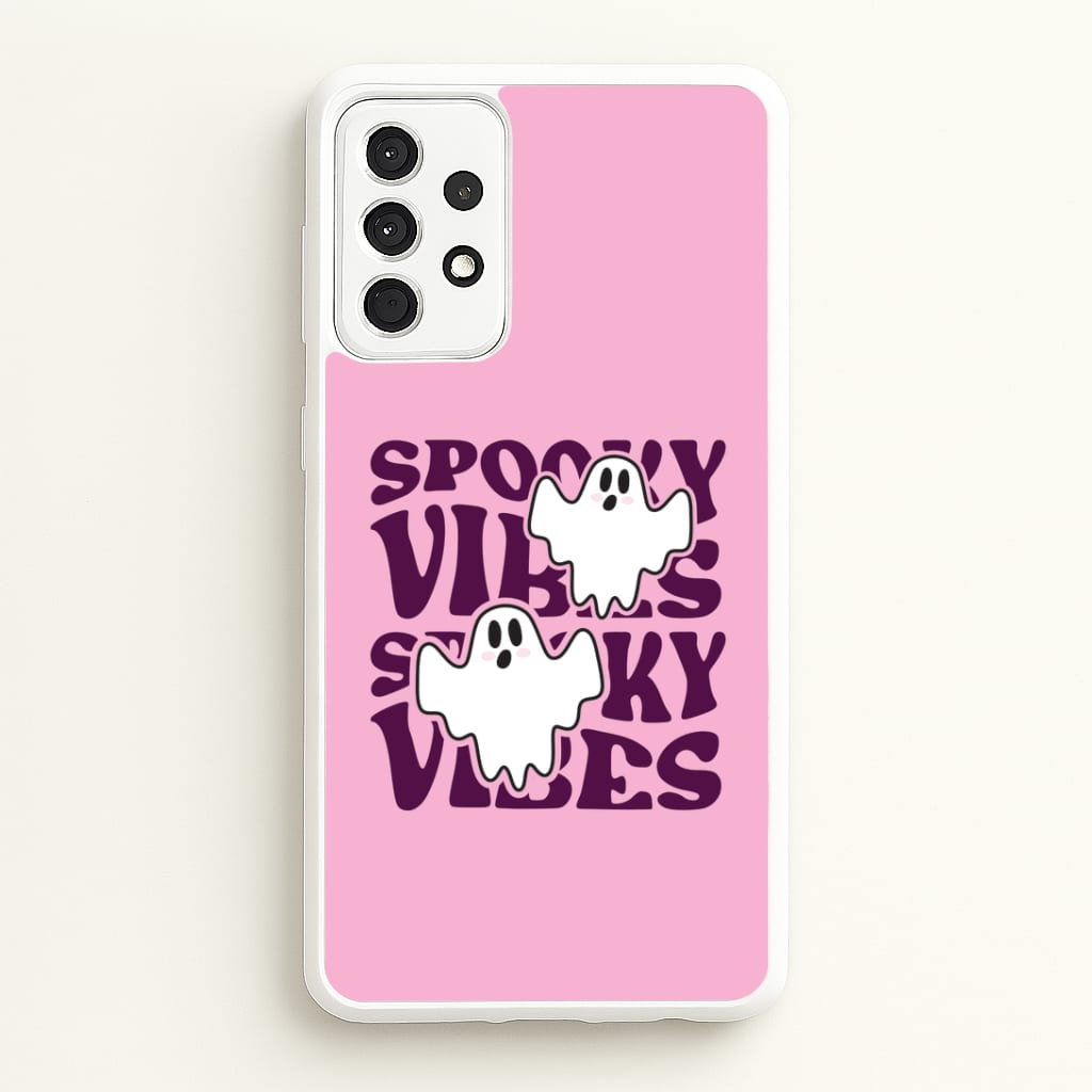 Spooky Vibes Pink Galaxy A52 / A52s Case