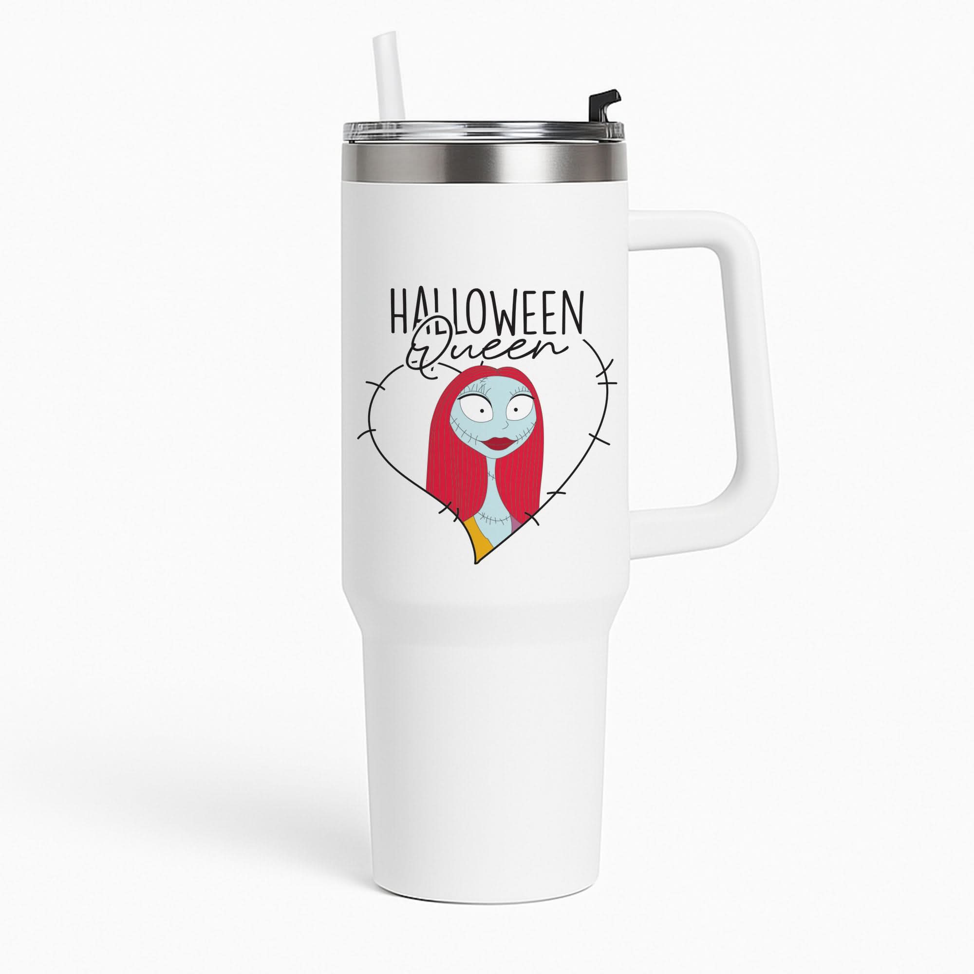 Halloween Queen Heart Tumbler