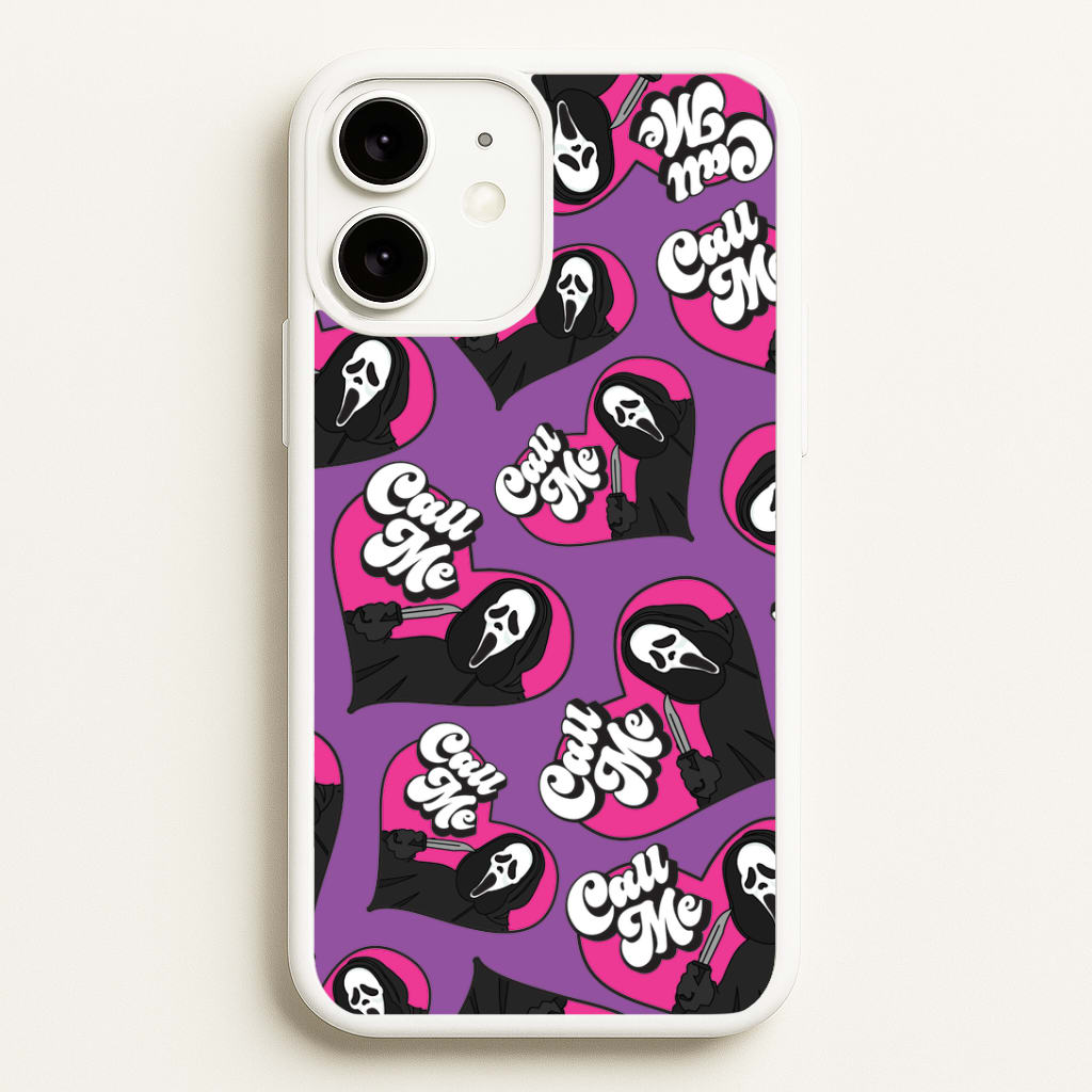 Call Me Heart Pattern iPhone 11 Case