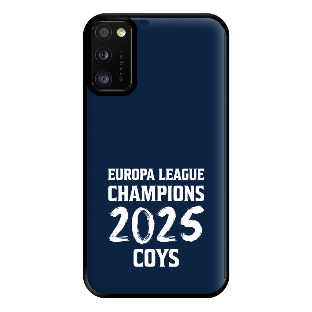 Europa League Winners 2025 - COYS Galaxy A41 Case